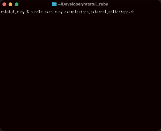 External Editor
